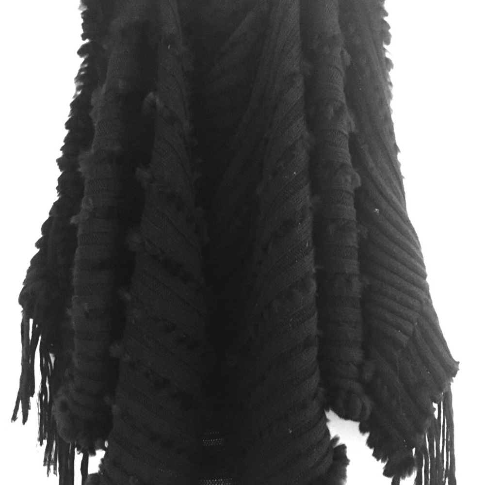 Belle Fare rabbit fur vest